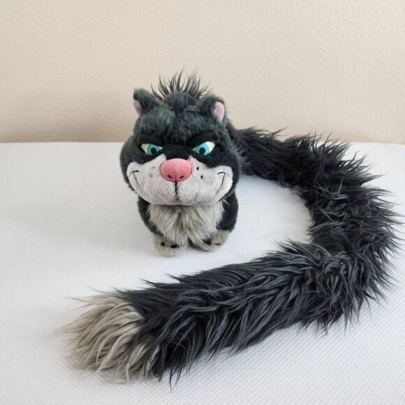 Disney Store Plush Lucifer the Cat Cinderella Special Edition Extra Long Tail - Picture 2 of 6
